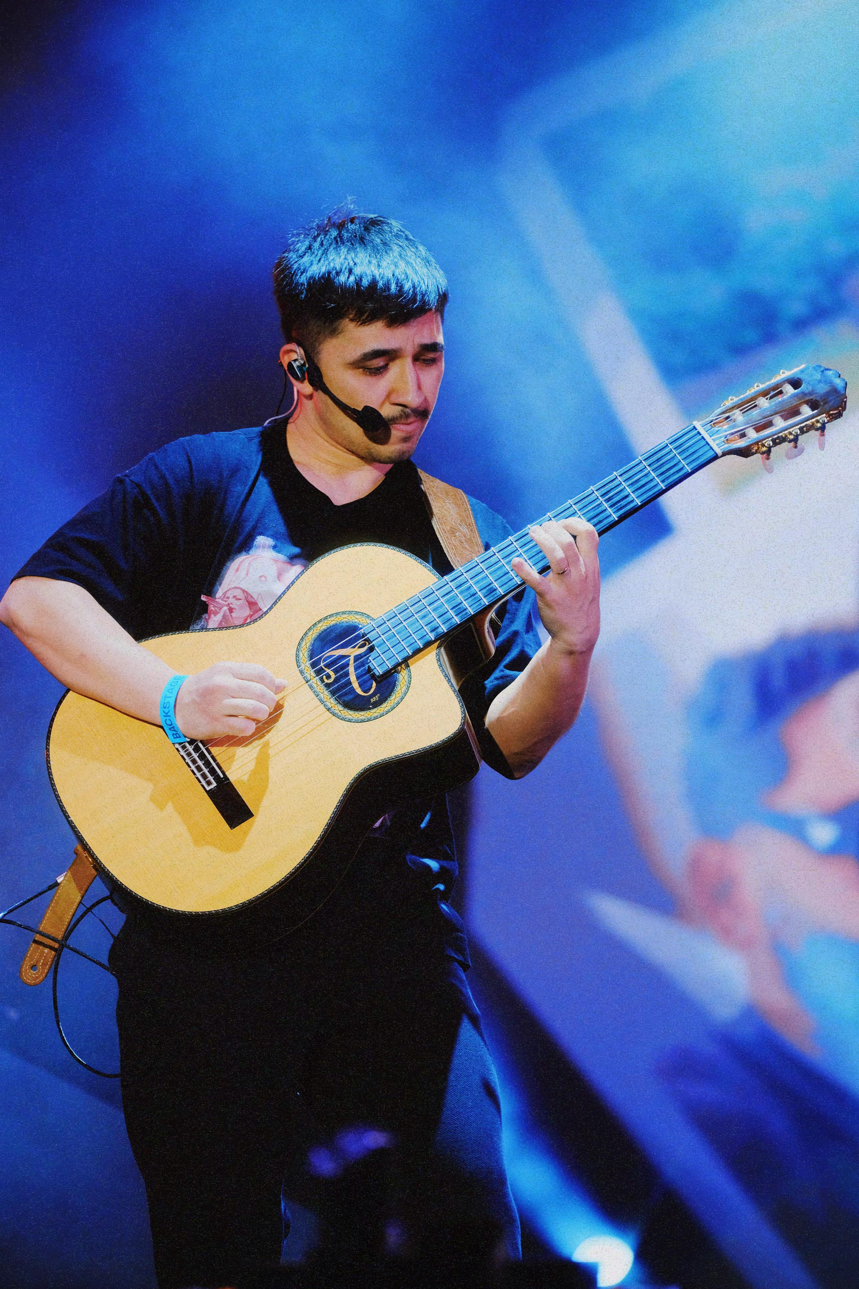 Carlos Jr com artistas